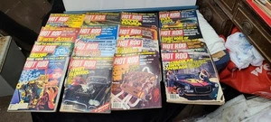 16 Vintage Issues of HOT ROD Automotive Magazine Between 1971 - 1980 - Picture 1 of 5