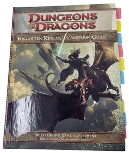 Guía de campaña Forgotten Realms Dungeons & Dragons 4E buena - Imagen 1 de 3
