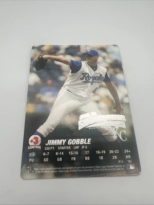 2005 MLB Showdown Jimmy Gobble #P11 Royals Promo - Image 1 of 2