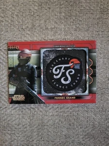 FENNEC SHAND /99 Red Book of Boba Fett Commemorative Patch MP 20 Topps Star Wars - Picture 1 of 3