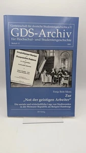 Mens Zur Not der geistigen Arbeiter. Die soziale und wirtschaftliche Lage von.. - Bild 1 von 4