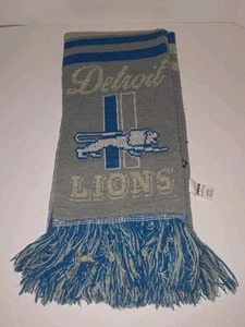 Nuovo! Sciarpa Detroit Lions FOCO NFL collo caldo inverno accogliente morbida 64" x 7" senza etichette - Foto 1 di 3