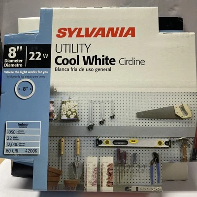 NEW Sylvania FC8T9/CW/RP Fluorescent 22W Lamp Light Bulb Cool White 8" | NIB - Image 1 of 4