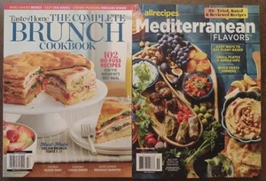 2025 MAGAZINES TASTE OF HOME COMPLETE BRUNCH COOKBOOK & MEDITERRANEAN  FLAVORS  - Picture 1 of 1