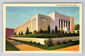 Omaha NE-Nebraska, Joslyn Memorial Vintage Souvenir Postcard - Picture 1 of 2