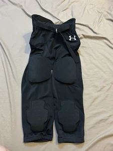 Pantalones de fútbol Under Armour integrados acolchados negros para hombre medianos - Imagen 1 de 10