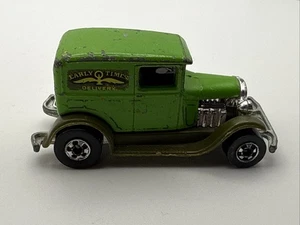 1977 Hot Wheels Green Early Times Delivery Truck Hong Kong Loose - Picture 1 of 5