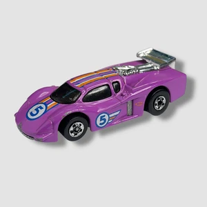 Hot Wheels GT Racer Purple 74 Mainline 1990 (ruedas oscilantes / ala trasera rota) - Imagen 1 de 9