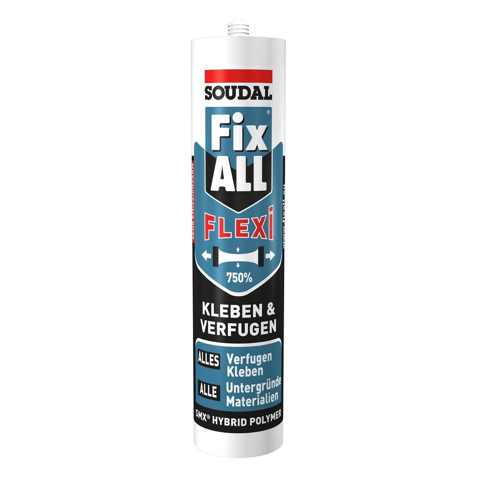 Soudal Fix All Flexi Alles Kleber Universal abdichten verfugen div.Farben 470g - Bild 1 von 1