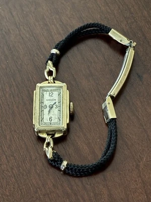 Vintage 10k Gold Filled Ladies Gruen Watch Not Working Parts/Repair Only - Image 1 of 4