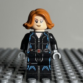 Lego Black Widow Minifigure 76032 76042 76050 Marvel Super Heroes sh0186 Lot 2T