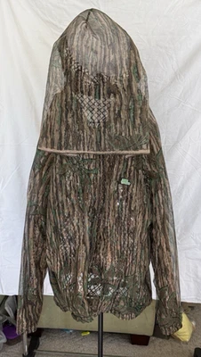 Shannon's Realtree Bug Tamer Jacket Mens XXL Camo Mesh Net Hooded Zip USA - Image 1 of 4