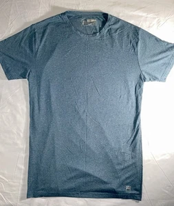 Camicia da allenamento uomo, blu, valanga, media, M, manica corta - Foto 1 di 8