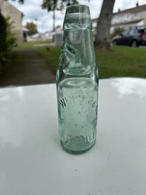Antique Cod Bottle Cool Design Retro Bottle With Marble In The Neck - Image 1 of 4