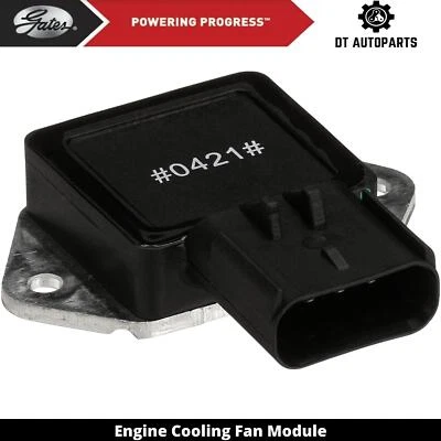 For 1999-2004 Jeep Grand Cherokee Engine Cooling Fan Module Gates 2000 2001 2002 - Image 1 of 4
