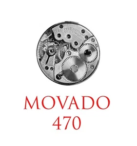 MOVADO 470 - Parti da elenco - Parts from list - Picture 1 of 15