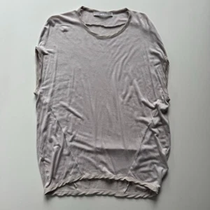 ALLSAINTS Aura Jersey Top Damen 4 Bluse grau Made Portugal Shirt ärmellos - Bild 1 von 10