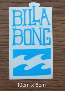 Sticker Aufkleber Billabong Vintage Surf Surfing Windsurf Kiteboarding Big Wave - Picture 1 of 1