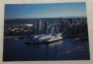 Canada Place At Vancouver's Waterfront & Looking East. Postcard (R2) - Picture 1 of 2