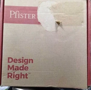 Pfister R89-060K Pfirst Moderno 1 Manija Recorte de Ducha Solo, Menos Cabezal de Ducha - Imagen 1 de 7