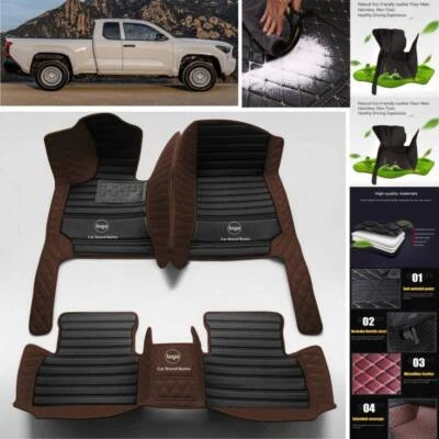 Fit For Dodge RAM 1500 2500 3500 Car Floor Mats Cargo Liners All Weather Custom Foto 1 de 4
