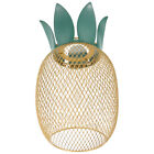Szklany ananasowy abażur do lampy stołowej / podłogowej - impreza na plaży / motyw hawajski-