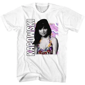 Traje de baño Saved By The Bell programa de televisión Kelly Kapowski busto foto camiseta para hombre - Imagen 1 de 5
