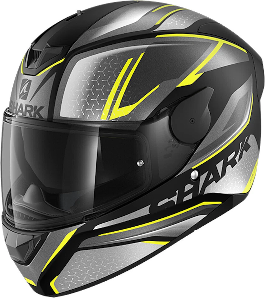 Full Face Helmet Shark D-SKWAL 2 Daven Yellow XS Yellow Helmet Casque - Image 1 of 3