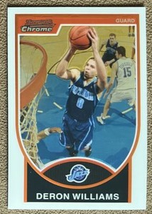 2007-08 Bowman Chrome Deron Williams Utah Jazz #8 NBA Basketball