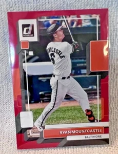 Ryan Mountcastle 2022 Donruss Baseball #177 Red #/2022 Baltimore Orioles - Picture 1 of 2
