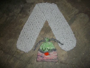 GIRLS 2 PC OWL SCARF & HAT SET NEW !! SIZE 2-3 YRS - Picture 1 of 1
