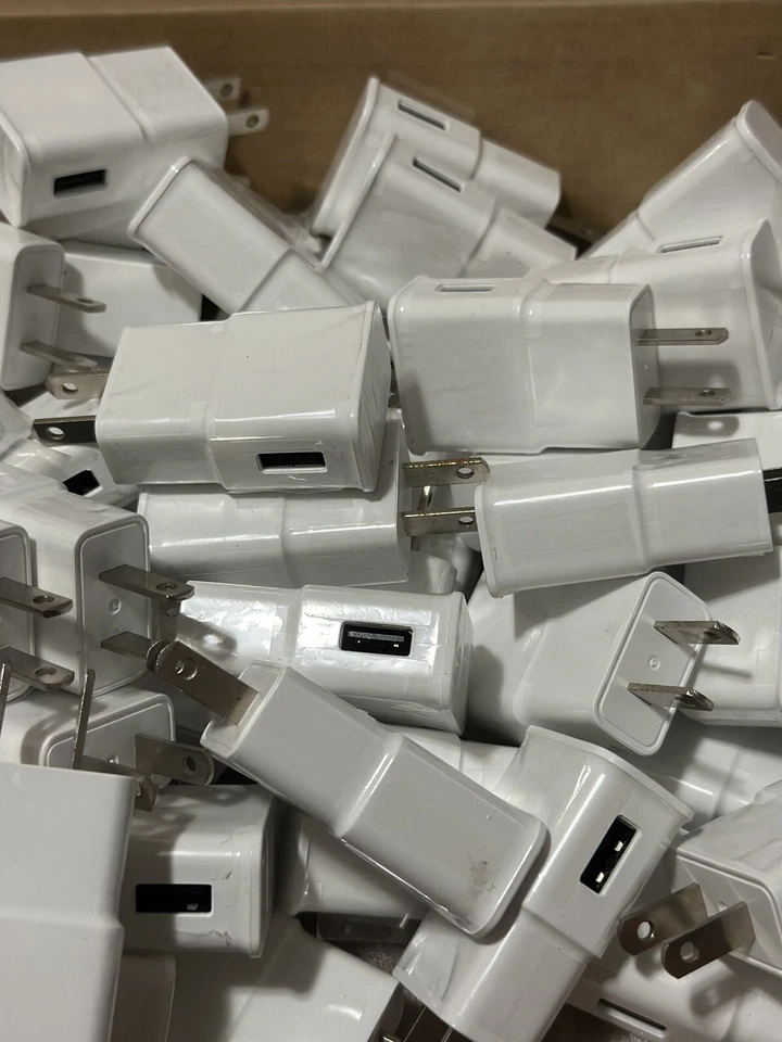 Lot 2A USB Wall Charger Plug Home Power Adapter For Samsung Android Phone LG HTC - Image 1 of 1