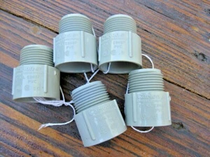Lot sale of 5 Carlon 1” Male Thread PVC Pipe Fitting Adapter Connectors E943F - Picture 1 of 8