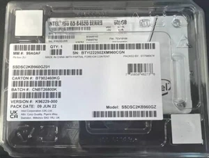 Intel S4520 960GB SSD 2.5" SATA 6Gb/s SATA III Solid State Drive SSDSC2KB960GZ01 - Picture 1 of 3