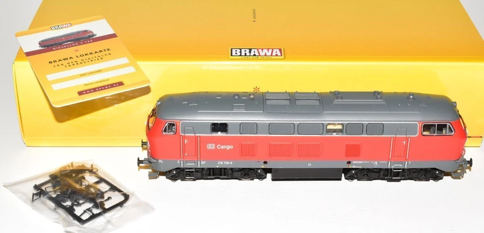 Brawa 41171 Diesellok BR 216 139-6 DB Cargo V inkl. Sound WECHSELSTROM/AC H0 Neu