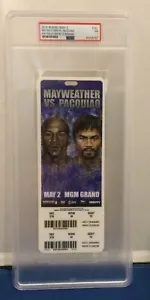 2015 Boxing Ticket - Mayweather vs. Pacquiao - PSA 7! - Picture 1 of 3