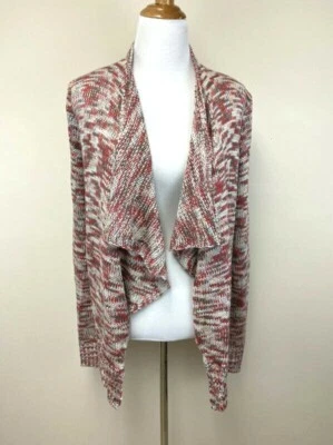 Cárdigan Suéter Skies Are Azul M Canela Marrón Tostado Marle Frente Abierto Foto 1 de 4