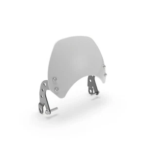 ROYAL ENFIELD Painted Flyscreen Kit, White, 650 Interceptor, 650 GT & 535 GT - Picture 1 of 8