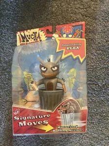 Rare Dumpster Divin' Flea 6" Jakks Pacific WB 2003 Mucha Lucha Libre Motorized - Picture 1 of 7