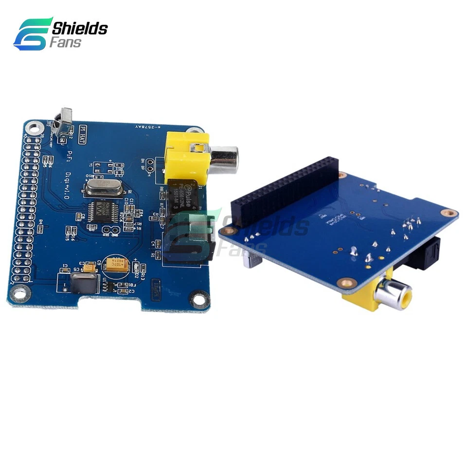 Scheda audio digitale HIFI PIFI DiGi SPDIF I2S modulo fibra per Raspberry pi - Immagine 1 di 1