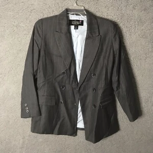 Vintage Linda Allard Ellen Tracy Blazer Sz 6 Petite Wool Career Jacket - Picture 1 of 7