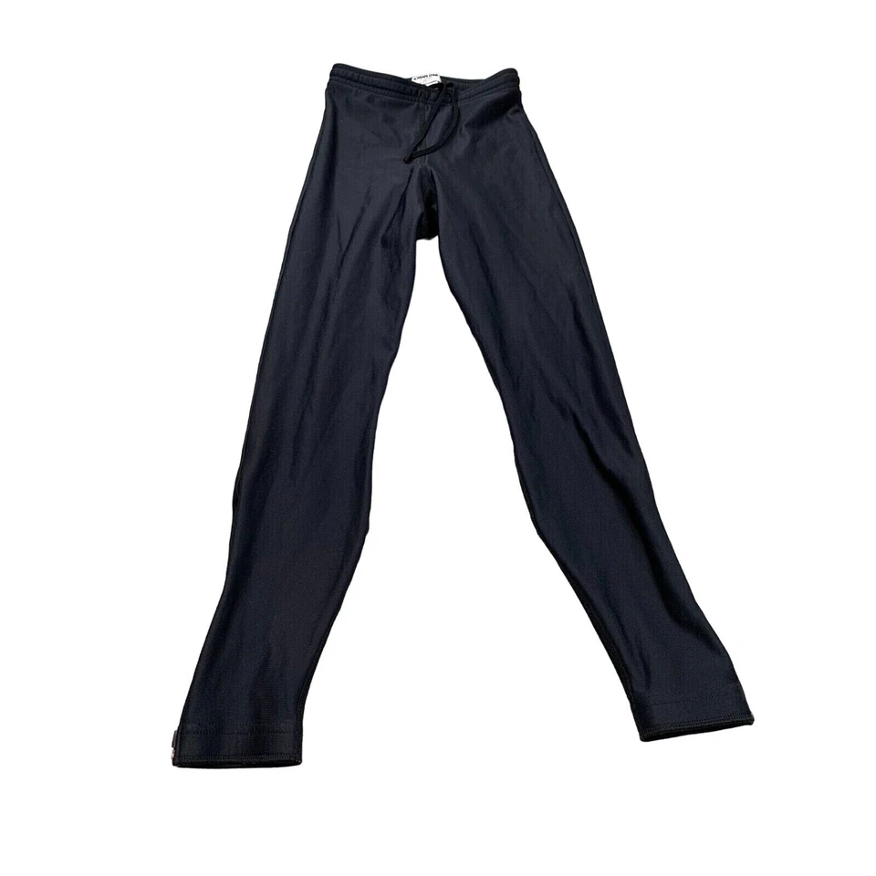 Calça de ciclismo Pearl Izumi feminina pequena preta cordão nylon lã - Imagem 1 de 4