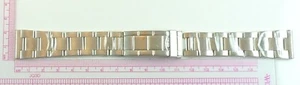 Vintage Men's Stainless Steel NOS Wristwatch Bracelet / Band - Parts / Repair - Picture 1 of 9