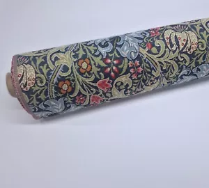 Golden Lily Heavy Tapestry Multicoloured Curtain Upholstery Fabric Chatham Glyn - Picture 1 of 5
