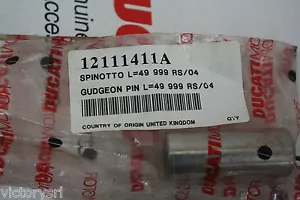 Spinotto Pistone L=49 per Ducati 999 Rs / 04 cod 12111411A - Foto 1 di 1