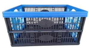Klappbox 32L Transportbox Einkaufsbox Einkaufskorb Aufbewahrung Kunststoff - Bild 1 von 1