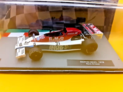 Die cast 1/43 Modellino Auto F1 Martini MK23 1978 R. Arnoux - Immagine 1 di 2