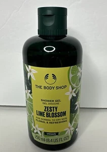 The Body Shop Zesty Lime Blossom Shower Gel 250ml/8.4 Oz Free Shipping - Picture 1 of 3