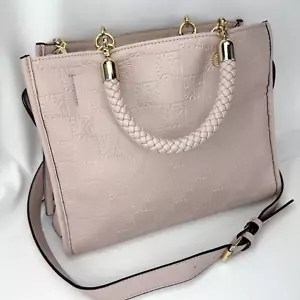 Steve Madden Blush Pink Logo Tote Bag Large BDANIII Shoulder Crossbody Purse - Picture 1 of 10