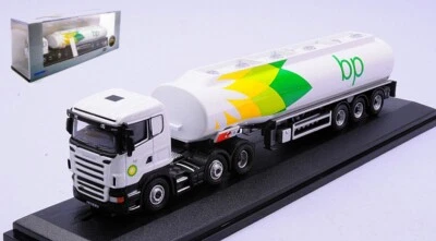 MODELLINO CAMION STATICO OXFORD SCANIA BP TANKER MODELLISMO SCALA 1:76 - Immagine 1 di 4